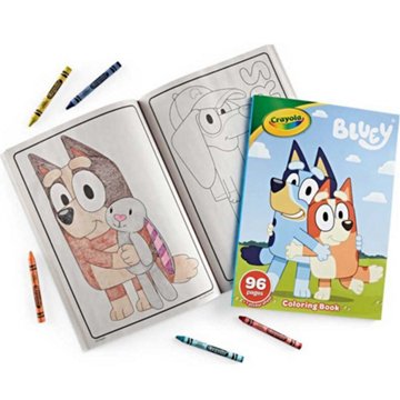 Crayola Bluey Coloring Book