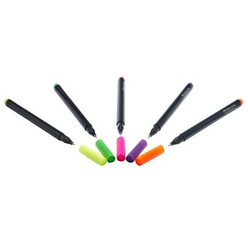 Faber-Castell Neon Grip Fineliner Pens - Assorted Ink