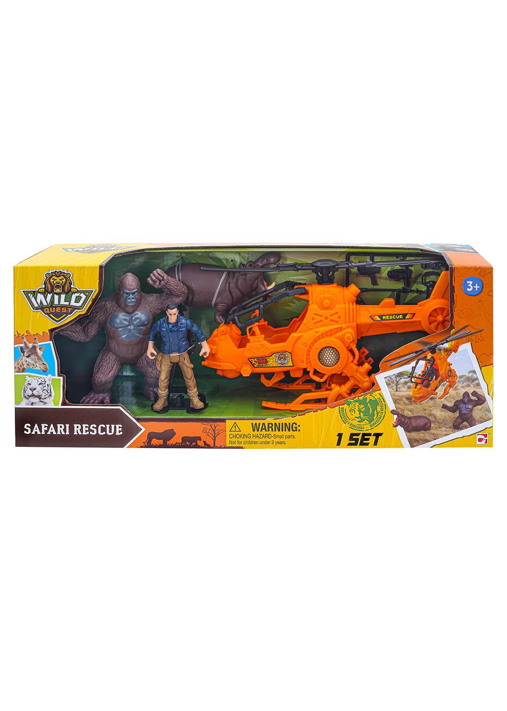 Wild Quest Safari Rescue Playset; image 1 of 3