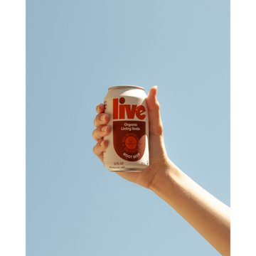 LIVE Soda Organic Probiotic Root Beer