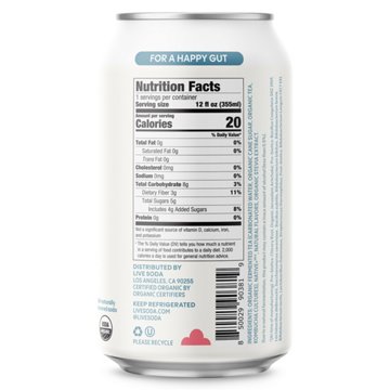 LIVE Soda Organic Probiotic Luscious Cream