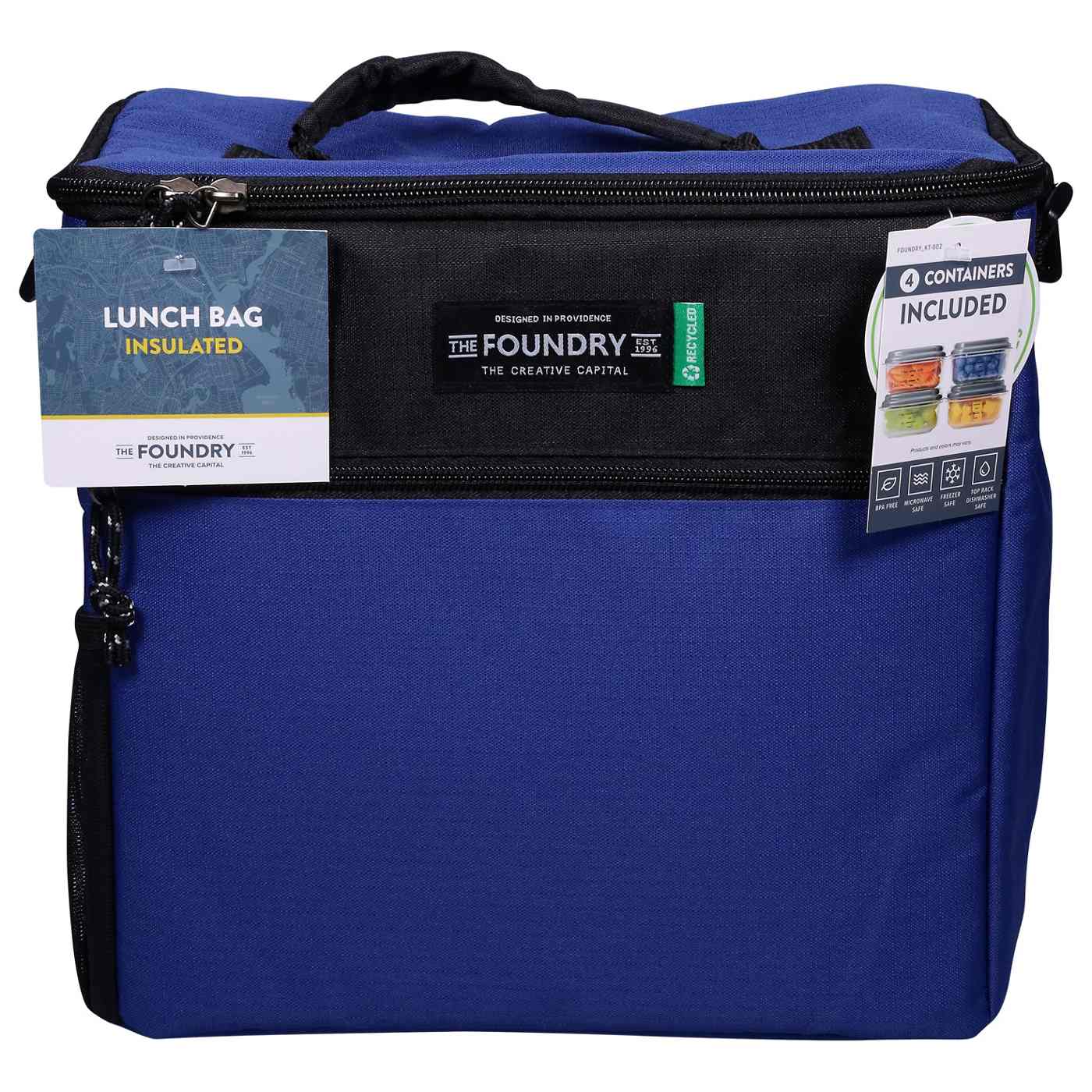 Fit + Fresh Foundry Lunch Bag Kit - Blue; image 1 of 2