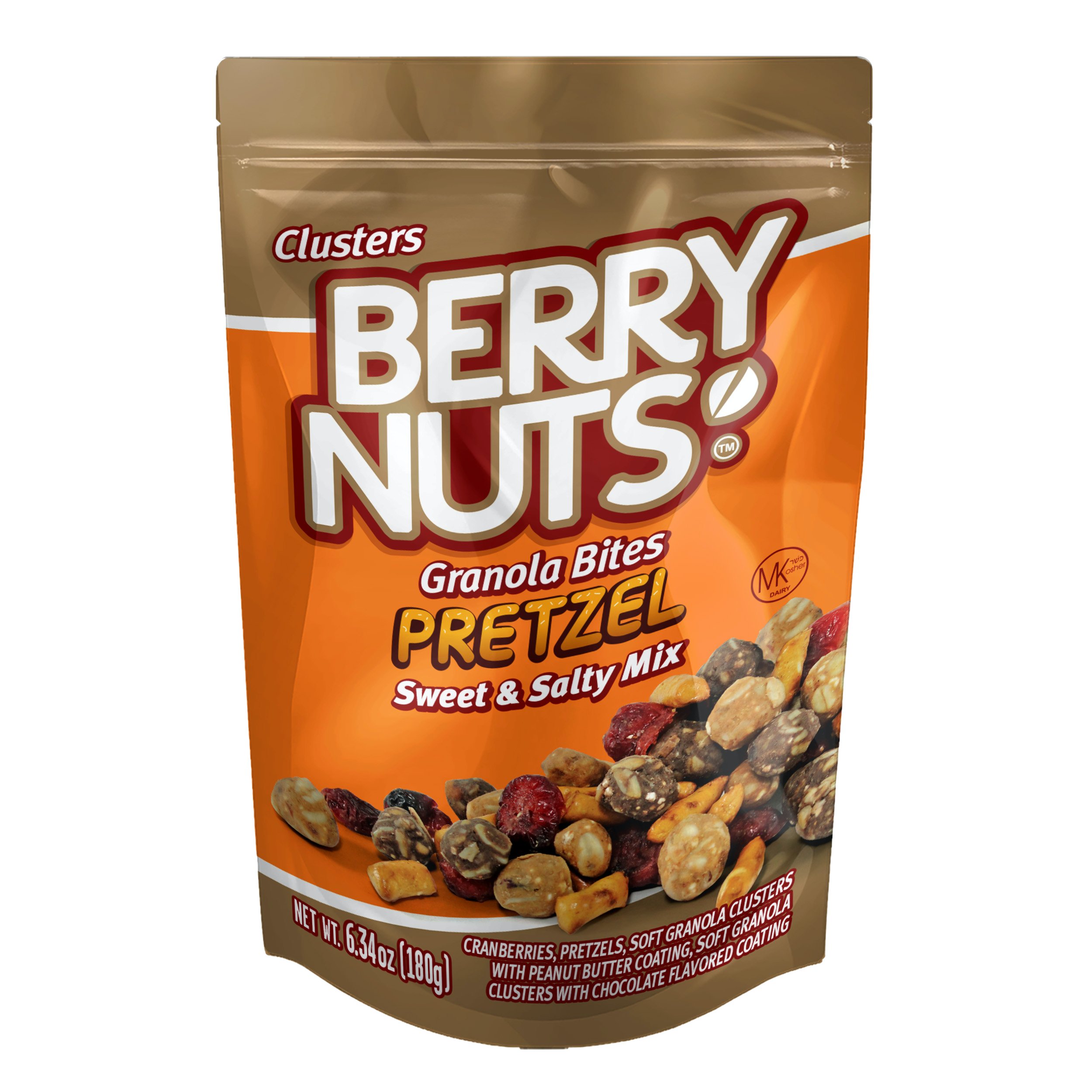 Berry Nuts Pretzel Mix Granola Bites Shop Cereal at HEB