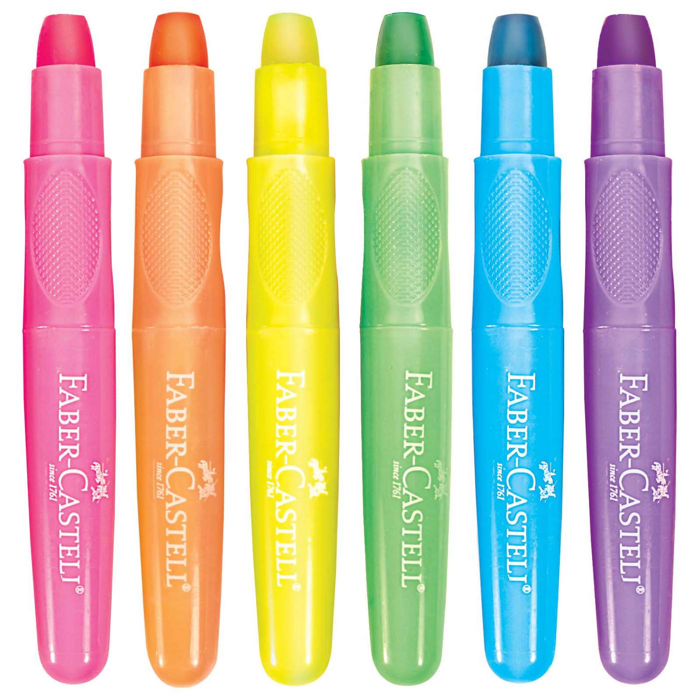 Faber-Castell Neon Gel Crayons; image 3 of 3