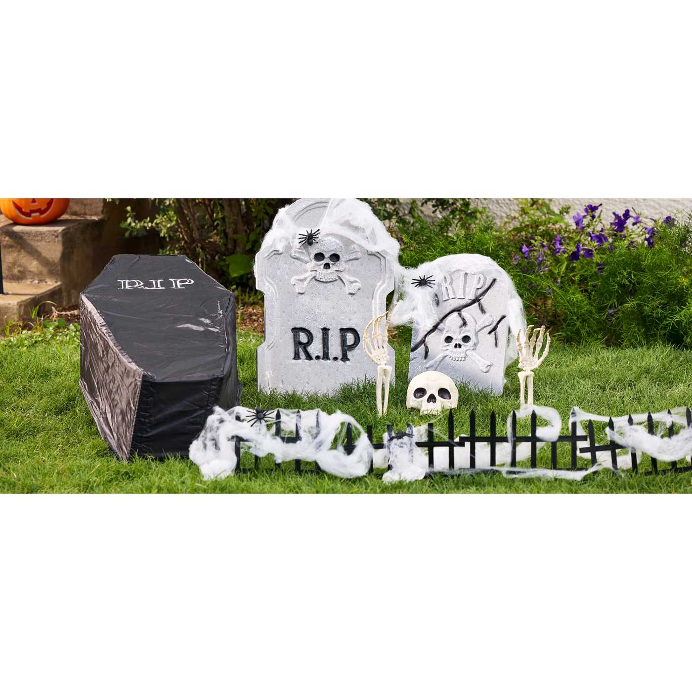 Destination Holiday Halloween Buried Skeleton Yard Kit; image 2 of 2