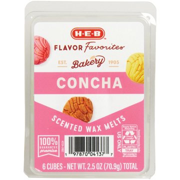 H-E-B Flavor Favorites Bakery Concha Scented Wax Melts