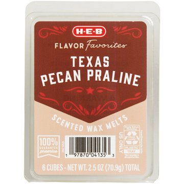 H-E-B Flavor Favorites Texas Pecan Praline Scented Wax Melts, 2.5 oz