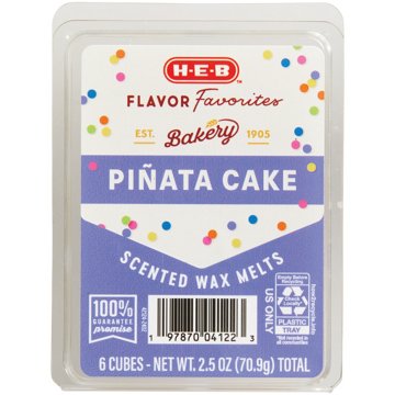 H-E-B Flavor Favorites Bakery Piñata Cake Scented Wax Melts