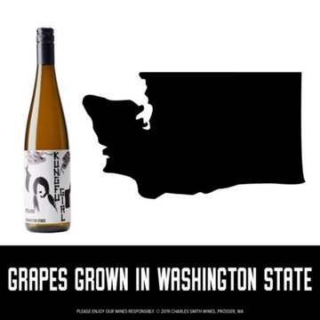 Charles Smith Kungfu Girl Riesling Washington White Wine, 750 mL