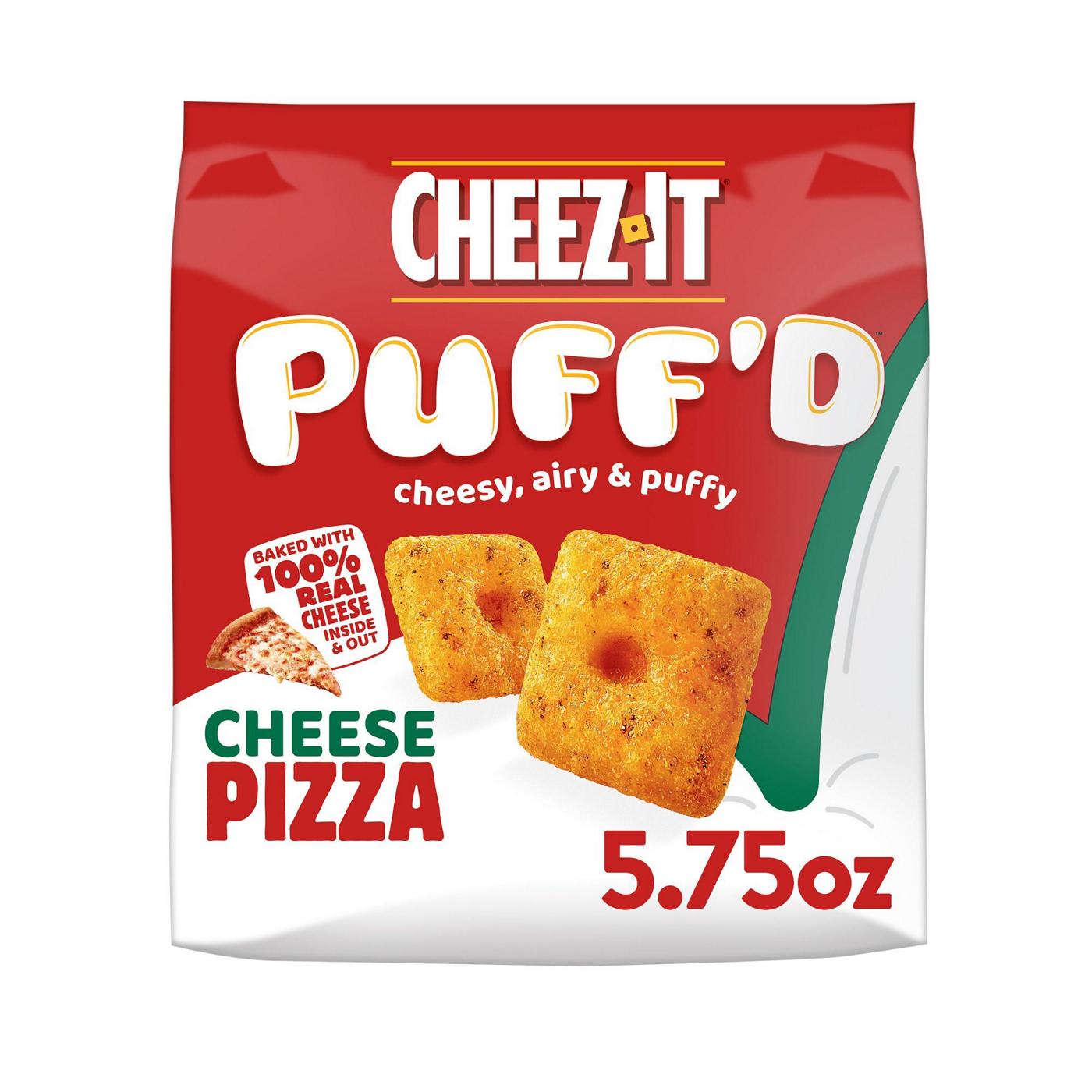Cheez-It Puff'd Cheese Pizza Cheesy Baked Snacks; image 5 of 6
