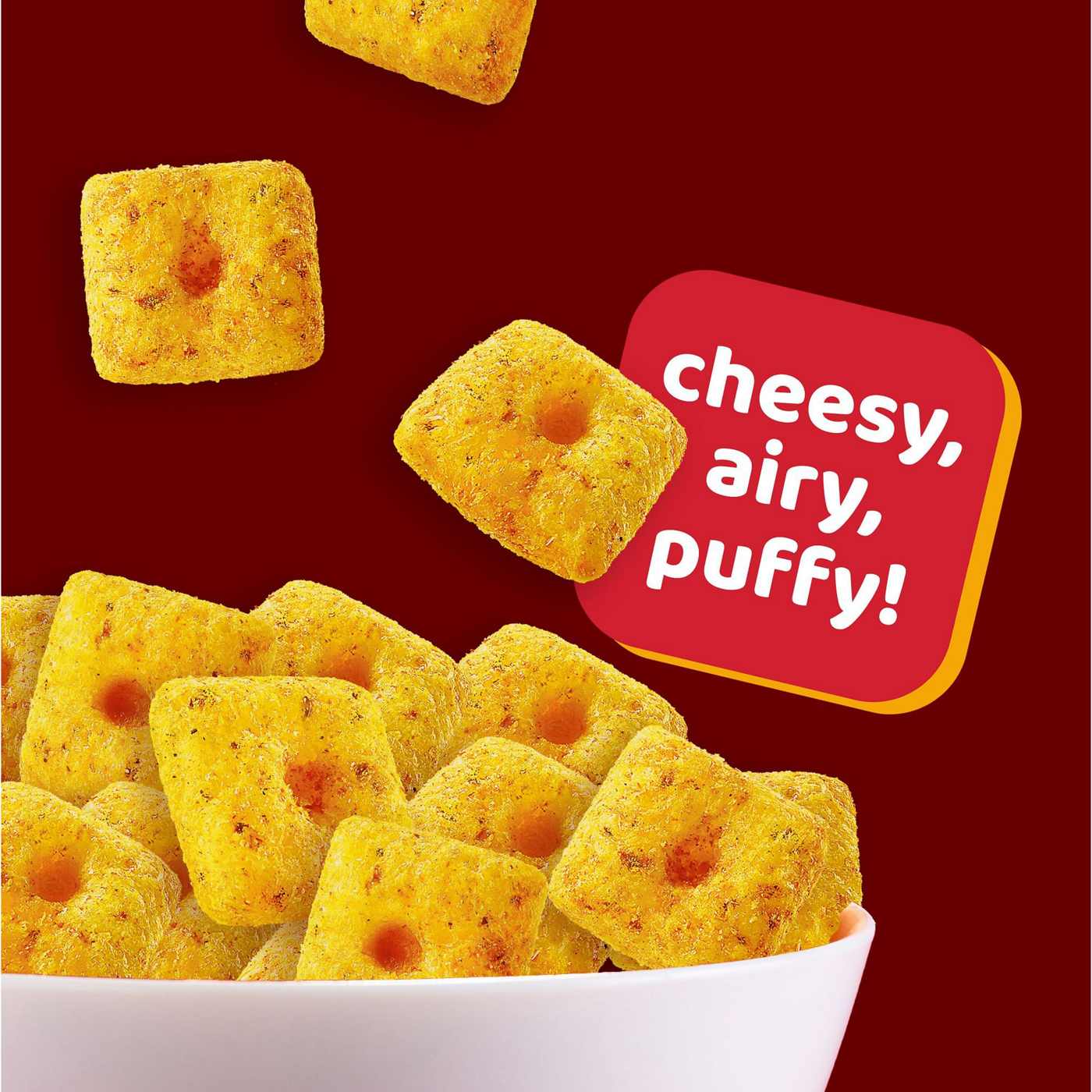 Cheez-It Puff'd Cheese Pizza Cheesy Baked Snacks; image 6 of 6