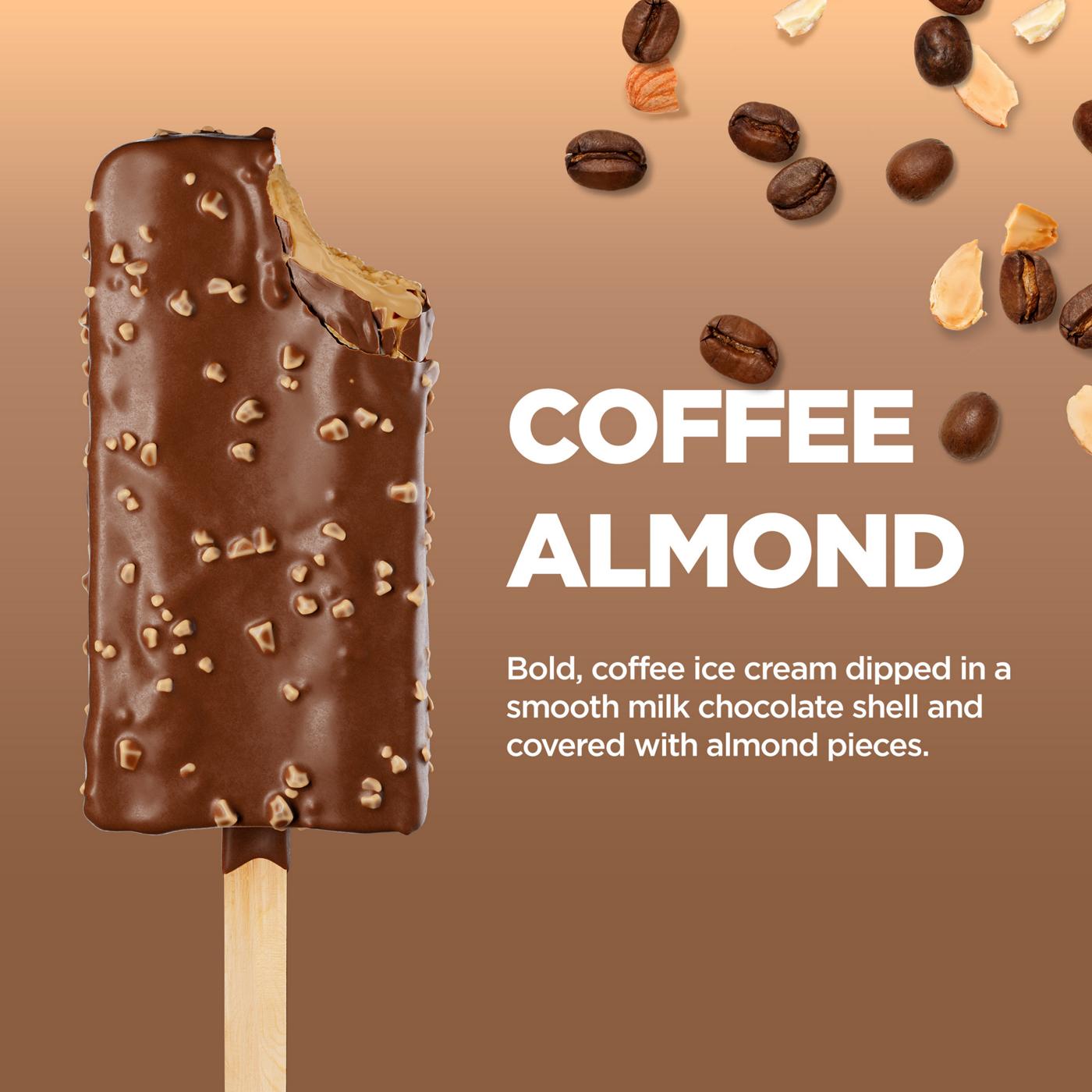 Keto Pint Zero Added Sugar Coffee Almond Ice Cream Bars; image 3 of 6