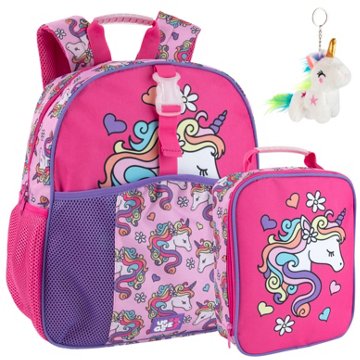 Trailmaker Up We Go Unicorn Backpack Set, 3 pc