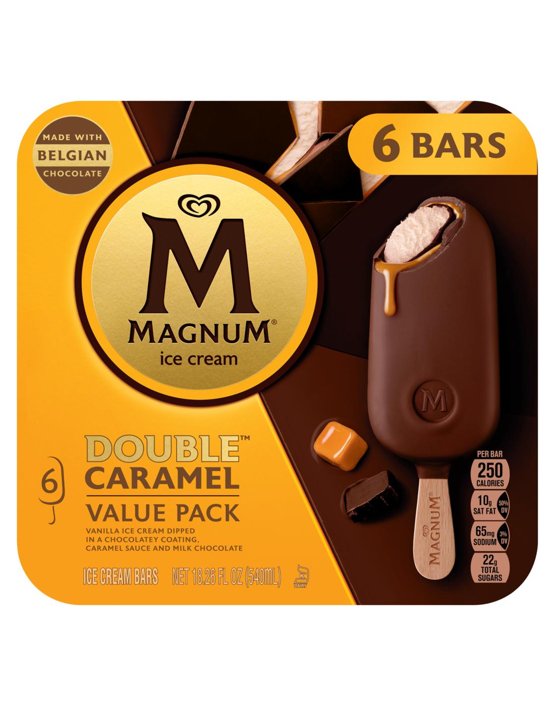 Magnum Double Caramel Ice Cream Bars, Value Pack; image 1 of 2
