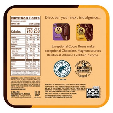 Magnum Double Caramel Ice Cream Bars Value Pack, 6 ct