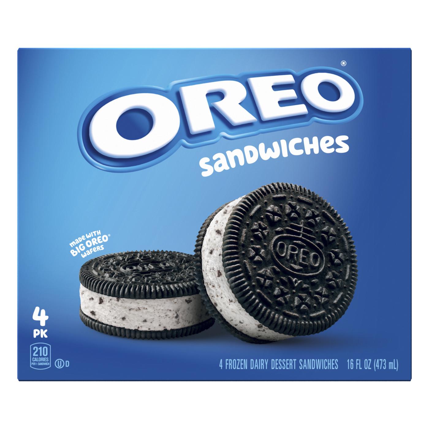 Dreyer's Oreo Sandwiches Frozen Treats; image 1 of 4