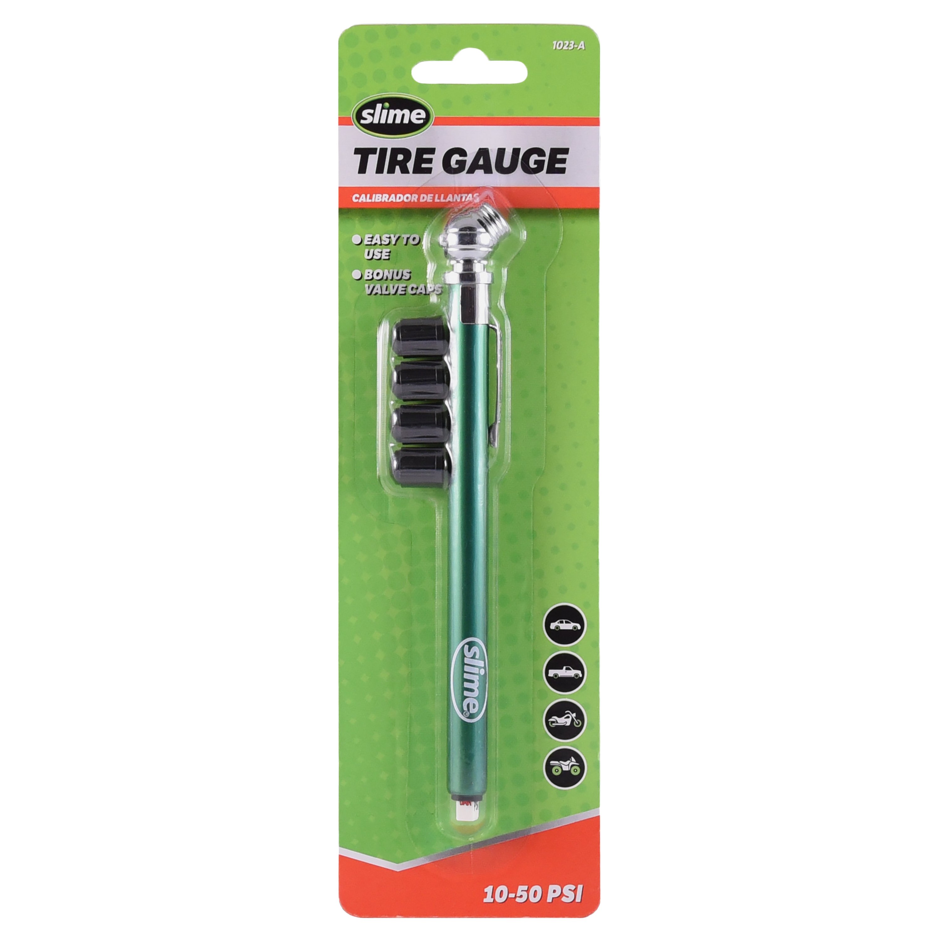 Slime Pencil Tire Gauge Shop Motor Oil & Fluids at HEB