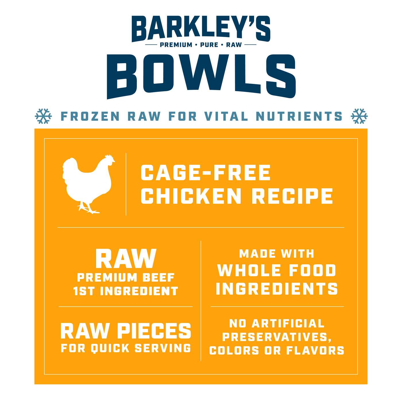 Barkley's Bag Raw Frozen Chicken Bowl - Raw Frozen Dog Food; image 5 of 5