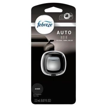 Febreze Auto Vent Clip Air Freshener - Noir
