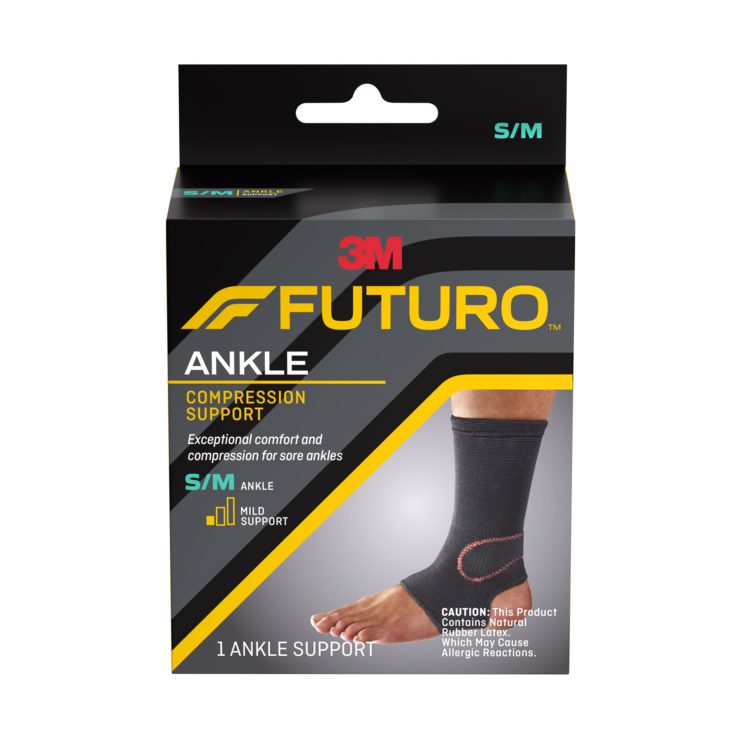 Futuro Ankle Compression Support - Small/Medium - Shop Sleeves & Braces ...