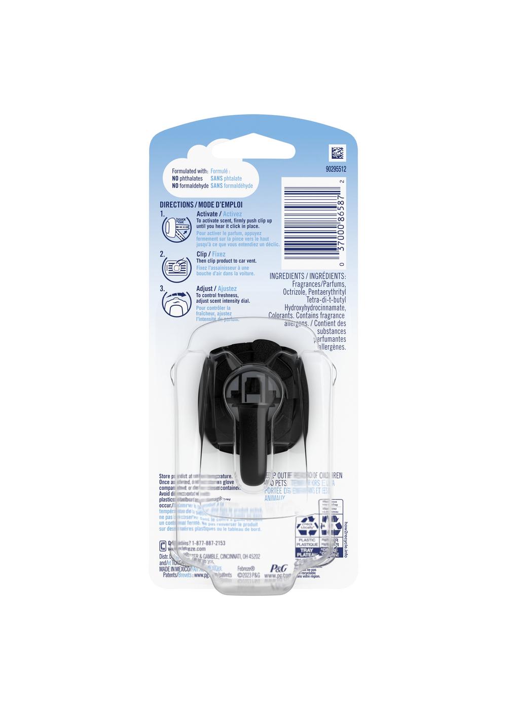 Febreze Auto Vent Clip Air Freshener - Gain Original; image 4 of 6