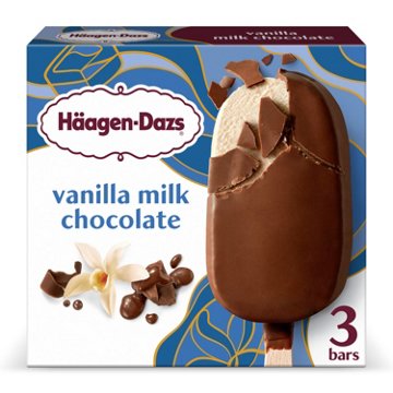 Häagen-Dazs Vanilla Milk Chocolate Ice Cream Bars