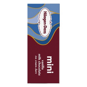 Häagen-Dazs Mini Vanilla Milk Chocolate Ice Cream Bars