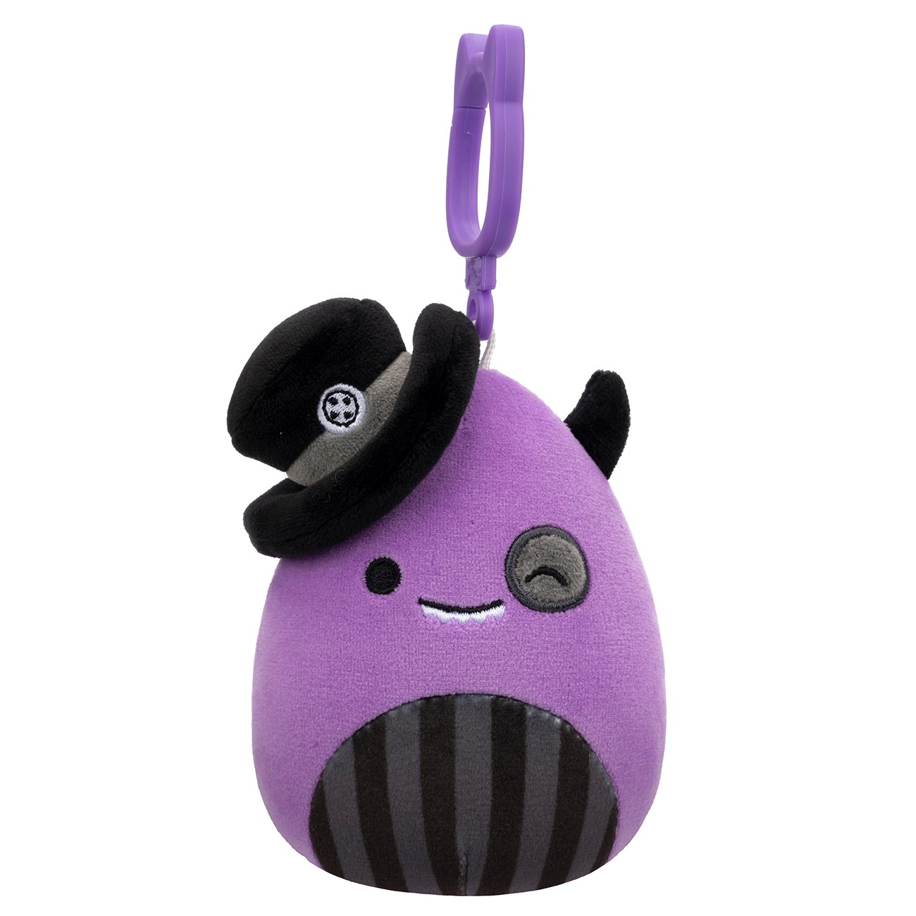 Squishmallows Purple Monster Halloween Clip-On Plush - Shop Plush toys ...