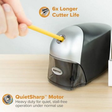 Bostitch QuietSharp Executive Electric Pencil Sharpener - Black