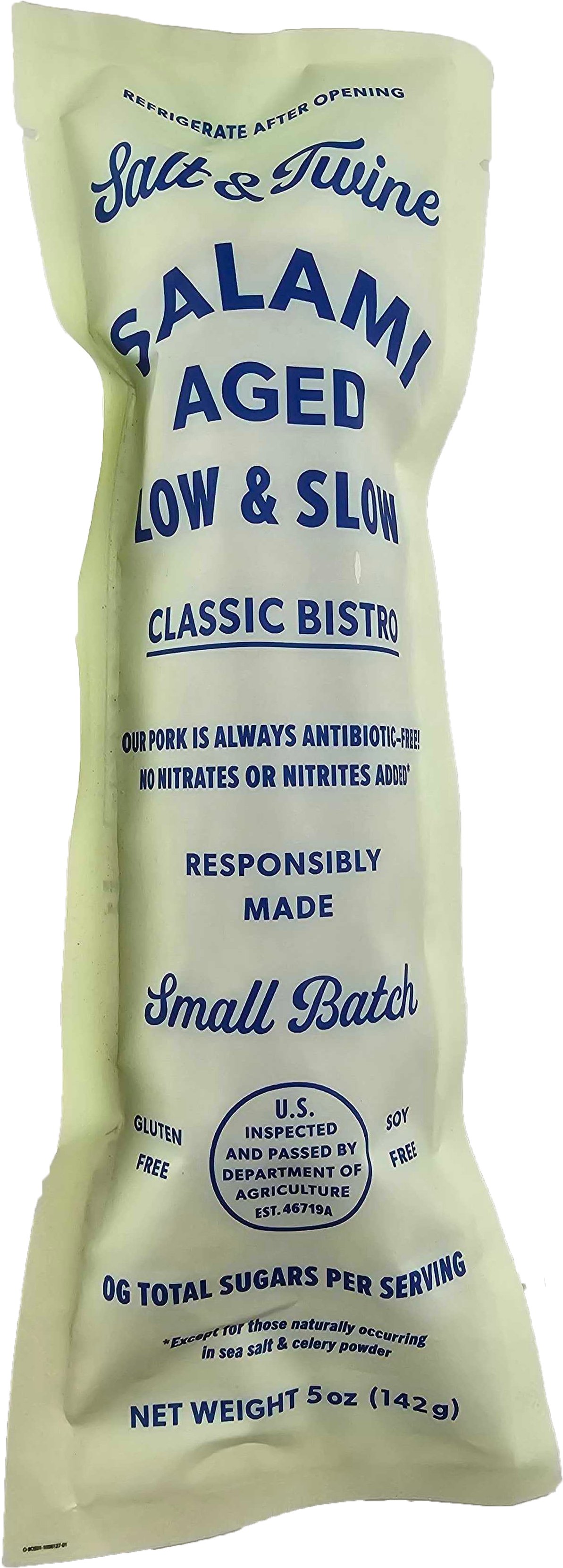 Salt & Twine Hot Calabrian Salami , 5 oz | Central Market