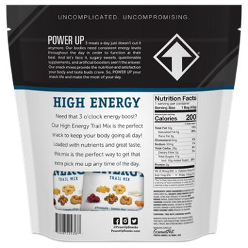 Gourmet Nut Power Up High Energy Trail Mix Snack Packs, 8 ct