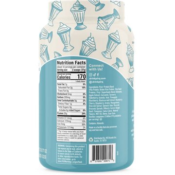 Pirq 20g Plant Protein Powder + Superfoods & Probiotics - Vanilla