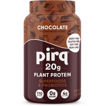 Pirq 20g Plant Protein Powder + Superfoods & Probiotics - Chocolate