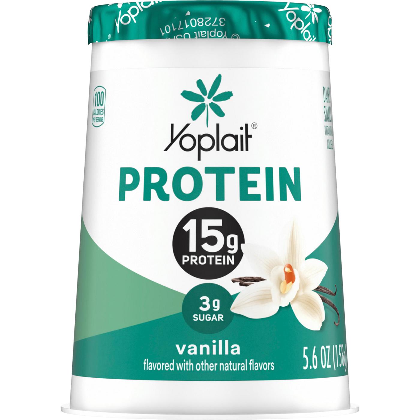Yoplait 15g Protein Vanilla Yogurt; image 1 of 4