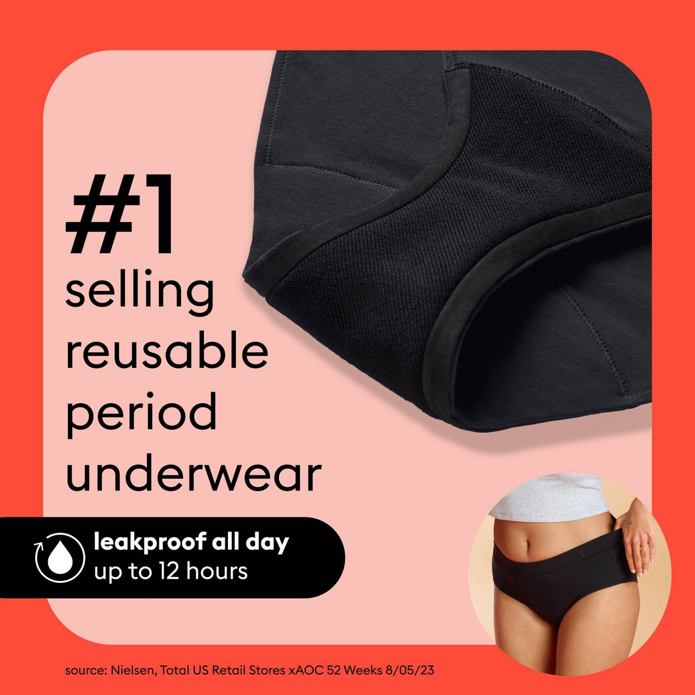 Thinx For All Period Underwear - Large; image 6 of 9