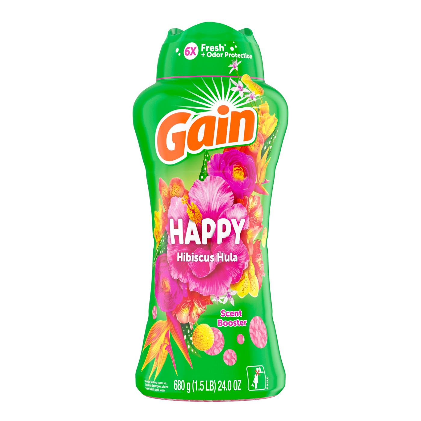 Gain Happy In-Wash Scent Booster - Hibiscus Hula; image 1 of 9