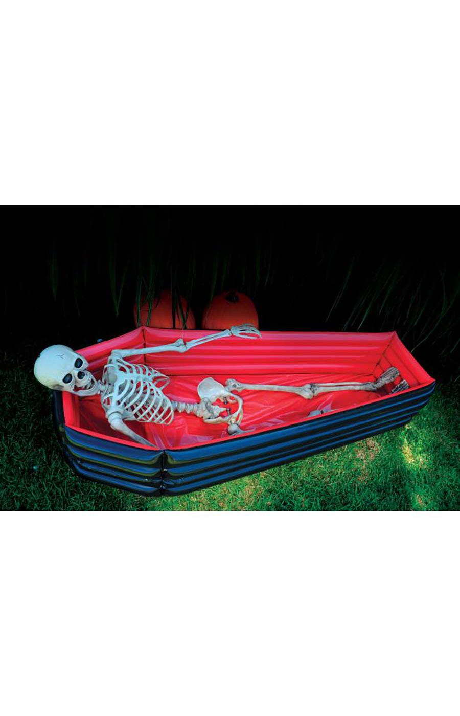 Fun World Inflatable Coffin Halloween Decor; image 3 of 3