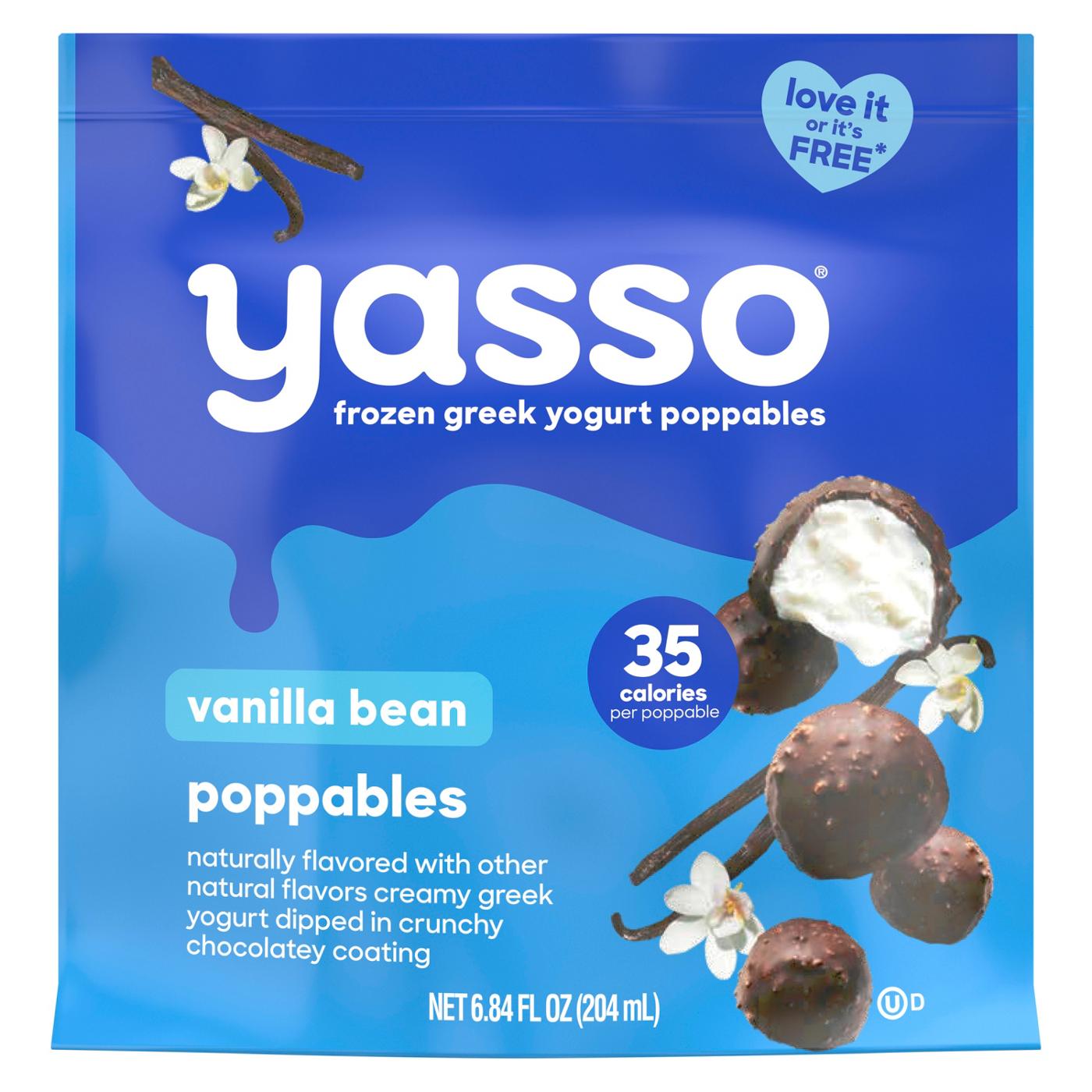 Yasso Vanilla Bean Frozen Greek Yogurt Poppables; image 1 of 8