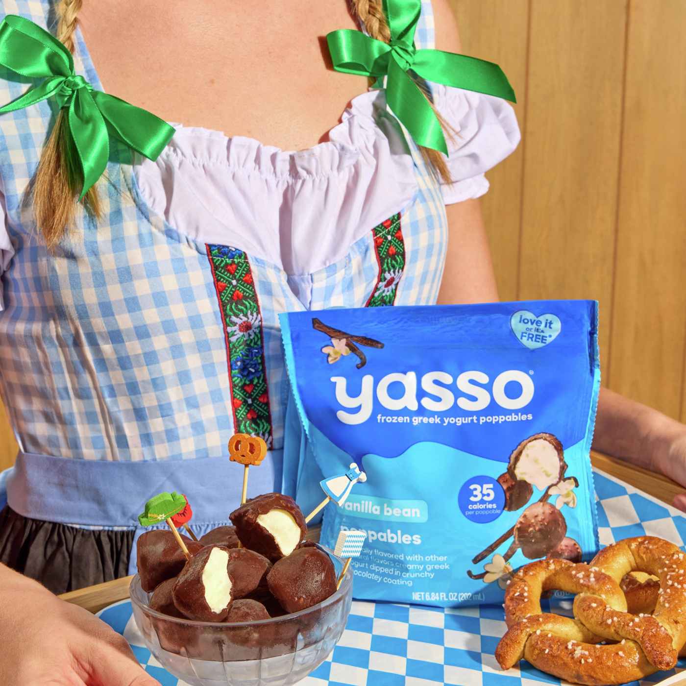 Yasso Vanilla Bean Frozen Greek Yogurt Poppables; image 2 of 8