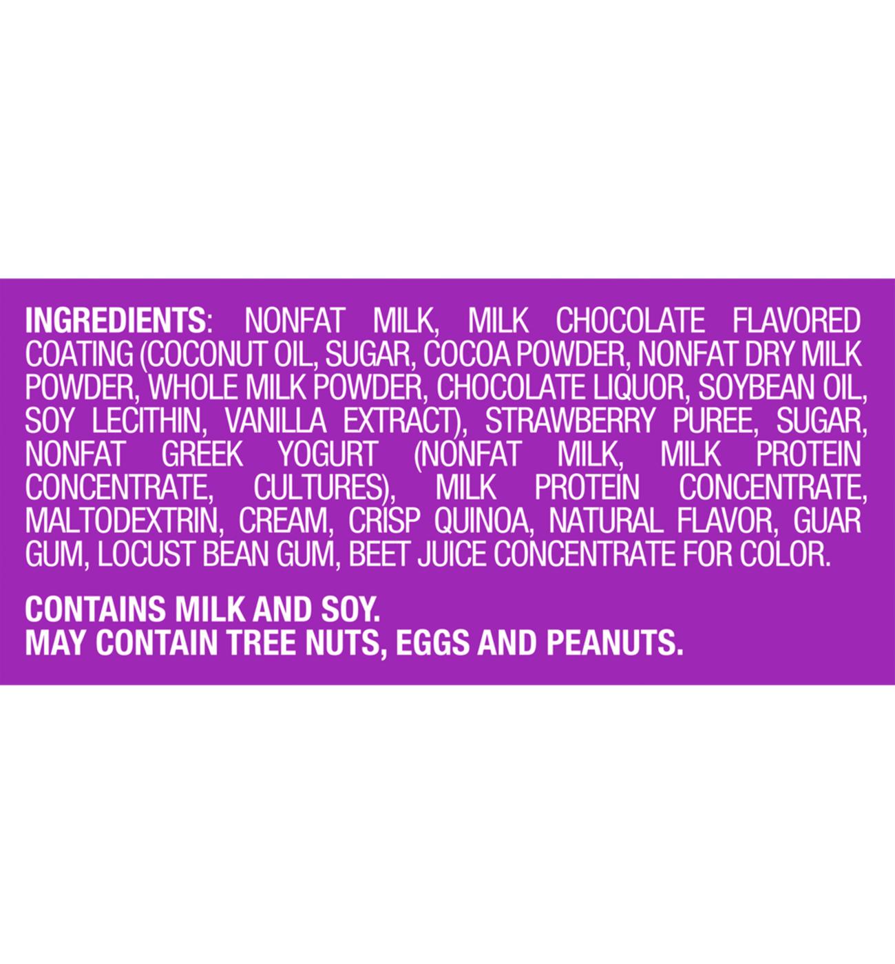 Yasso Strawberry Chocolate Crunch Greek Yogurt Bars; image 3 of 5