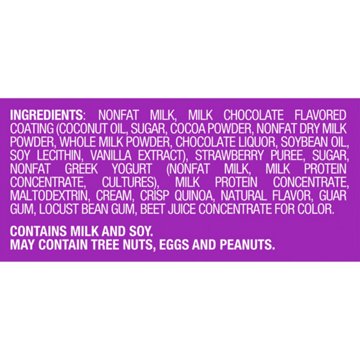 Yasso Strawberry Chocolate Crunch Greek Yogurt Bars, 4 ct