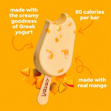 Yasso Creamy Mango Greek Yogurt Bars, 4 ct