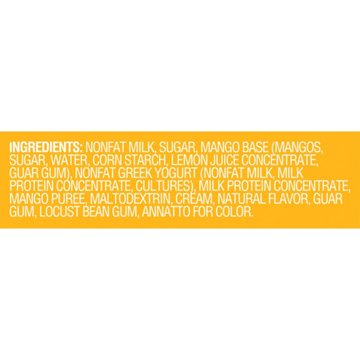 Yasso Creamy Mango Greek Yogurt Bars, 4 ct