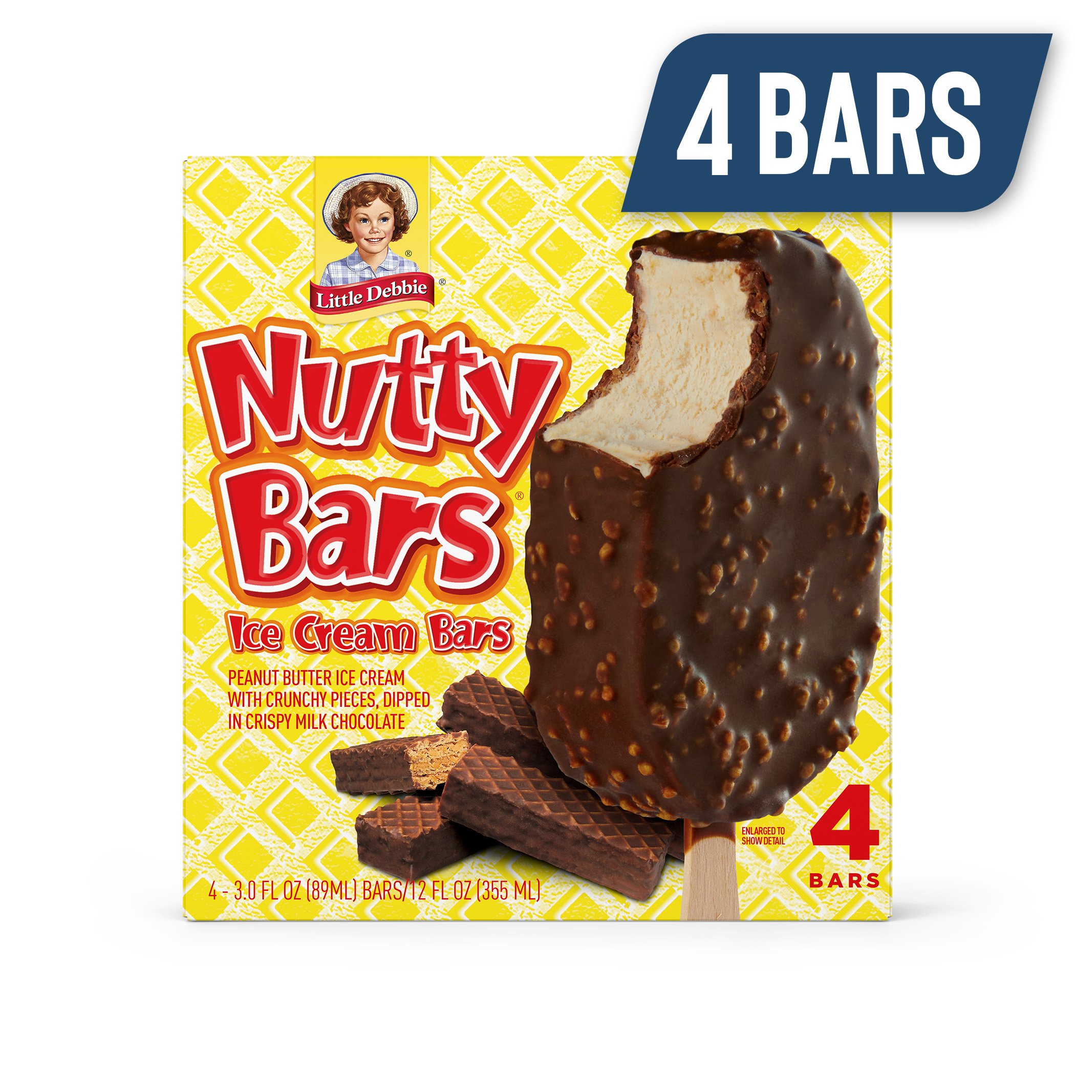 Little Debbie Nutty Bars Ice Cream Bars Shop Bars & pops at HEB