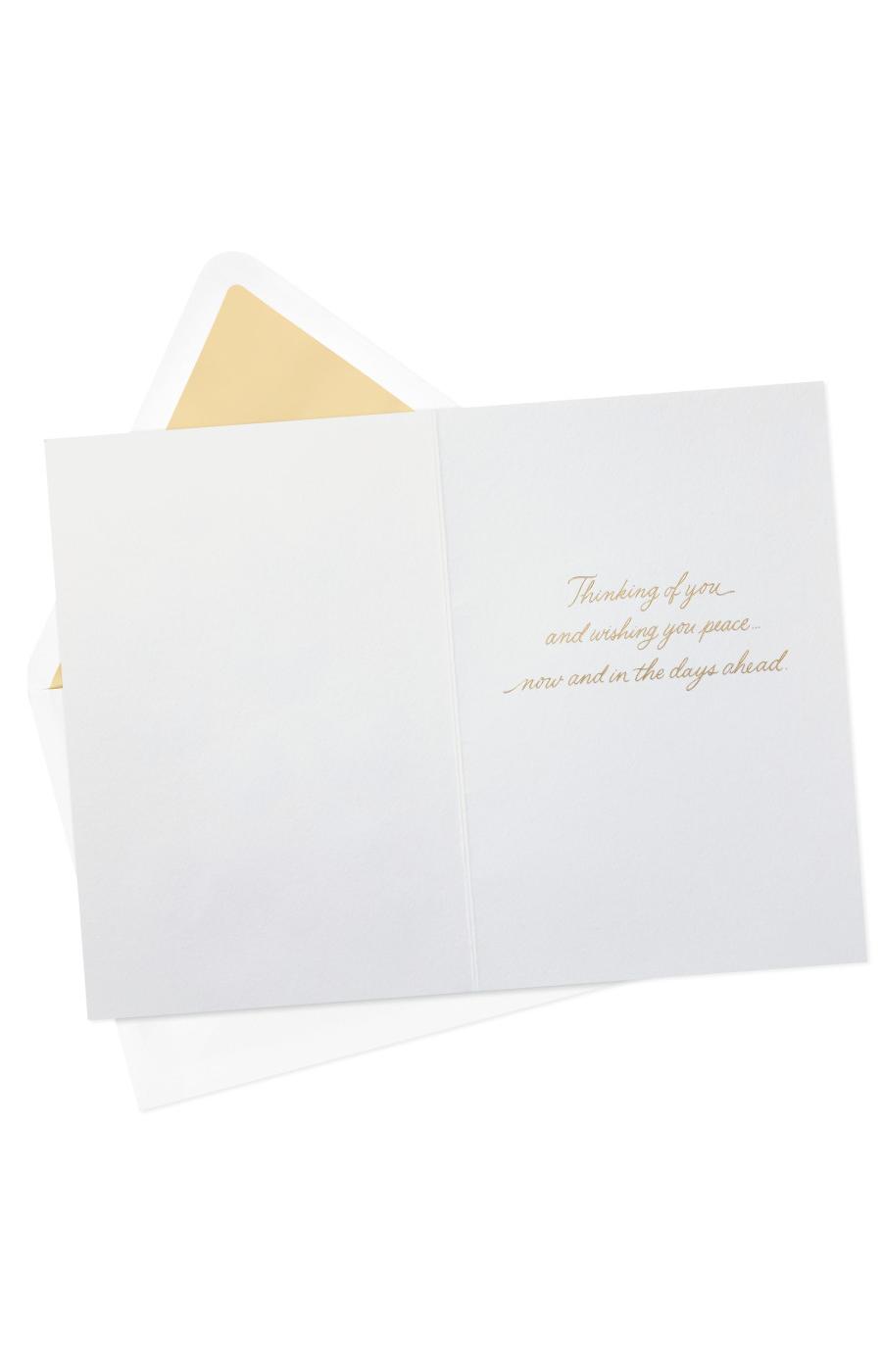 Hallmark Signature Butterflies Sympathy Card - E8; image 5 of 6