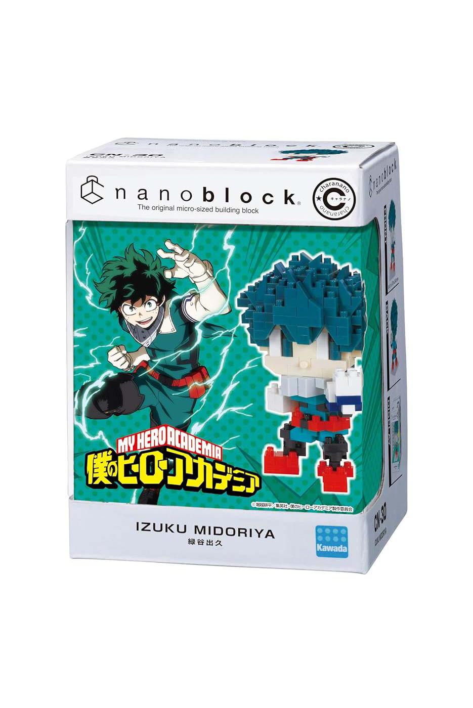 Bandai Nanoblock Charanano My Hero Academia Izuki Midoriya Set; image 1 of 2