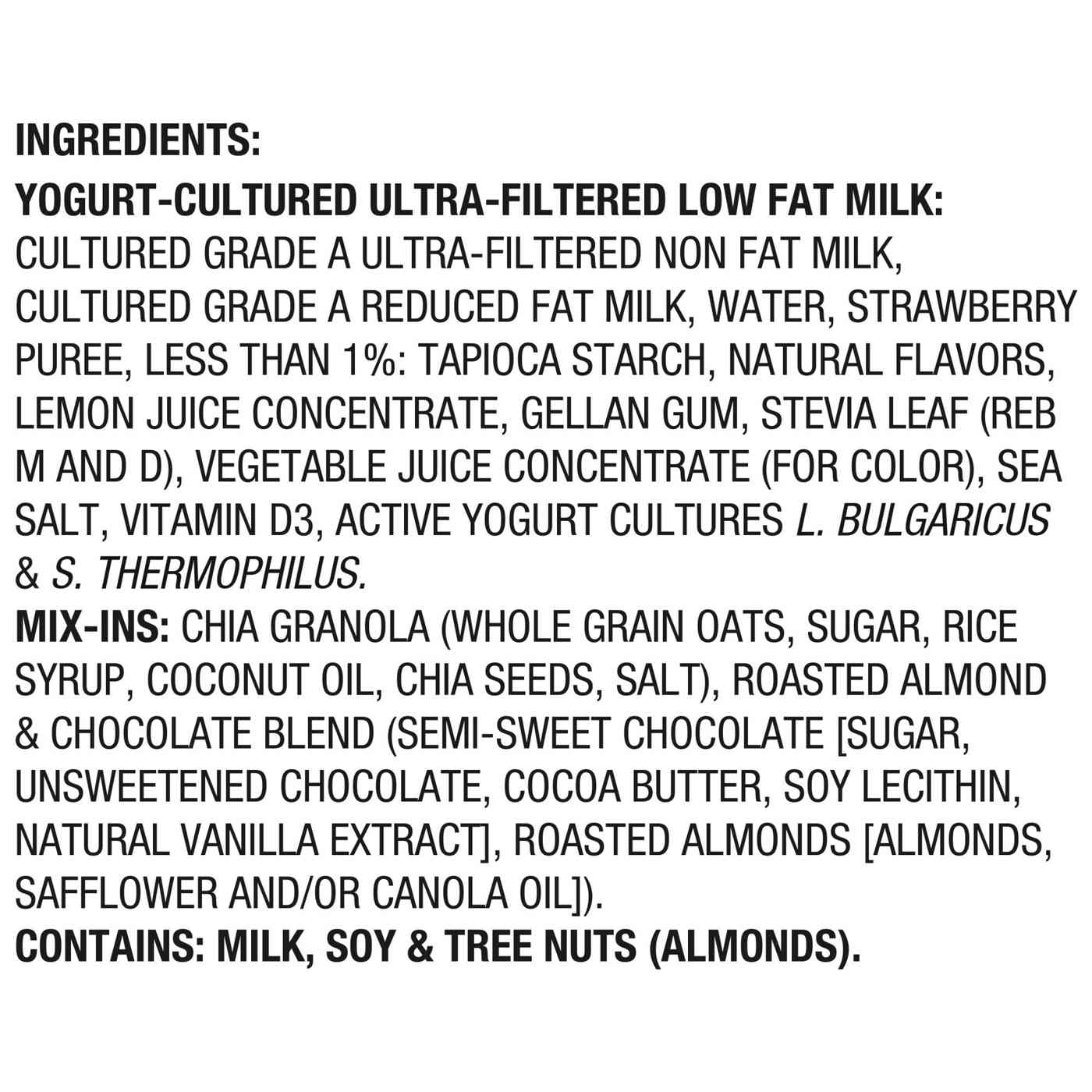 Too Good & Co. Remix Strawberry Flavored Low Fat Greek Yogurt-Cultured Ultra-Filtered Low; image 7 of 9