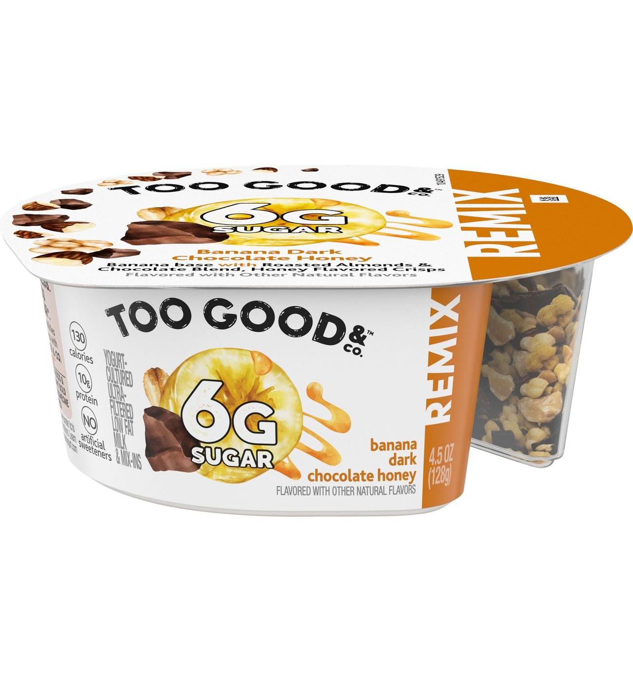 Too Good & Co. Remix Low Fat Greek Yogurt-Cultured Ultra-Filtered