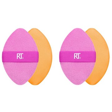 Real Techniques Miracle 2-In-1 Powder Makeup Puffs, 2 ct