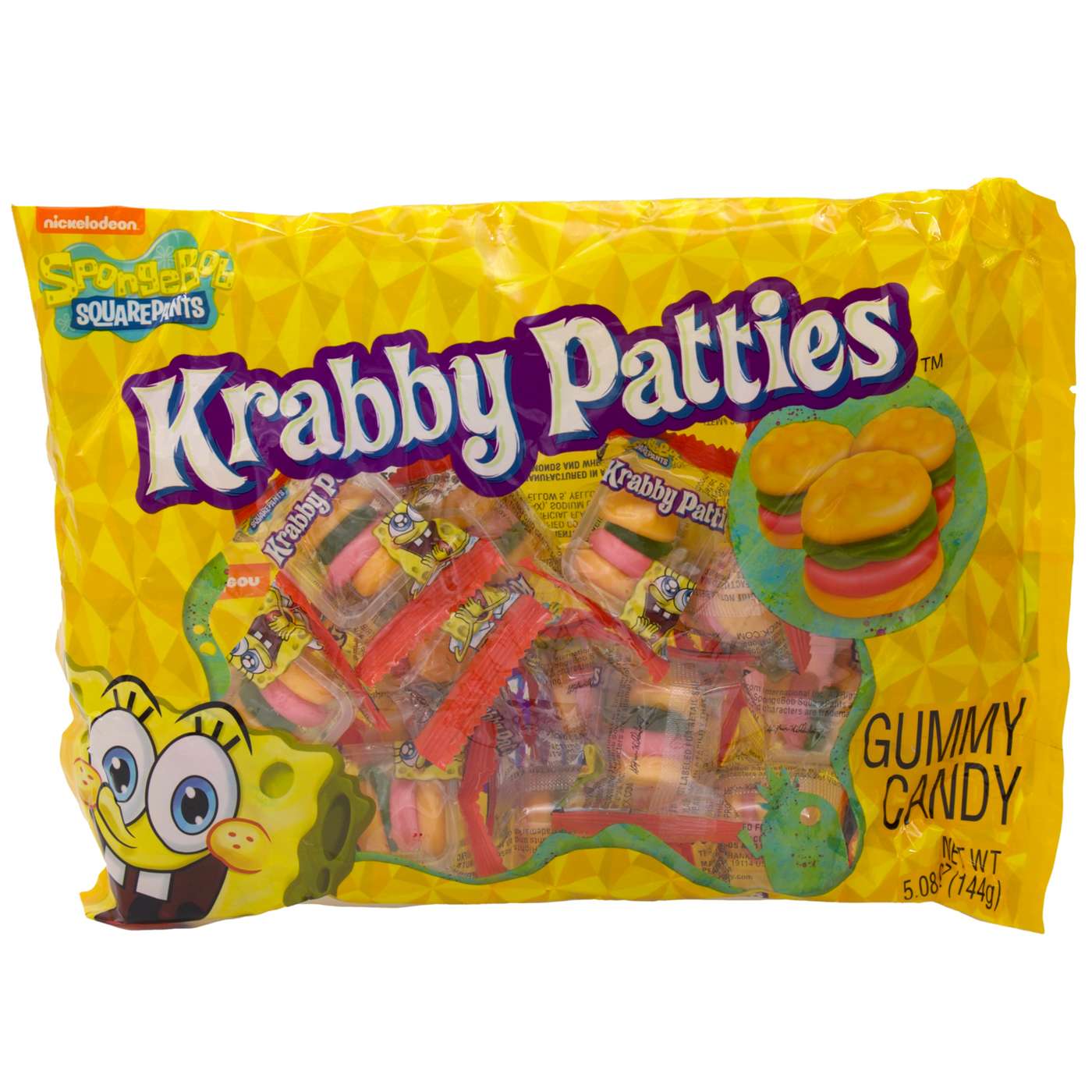 Frankford SpongeBob SquarePants Krabby Patties Halloween Candy; image 1 of 2